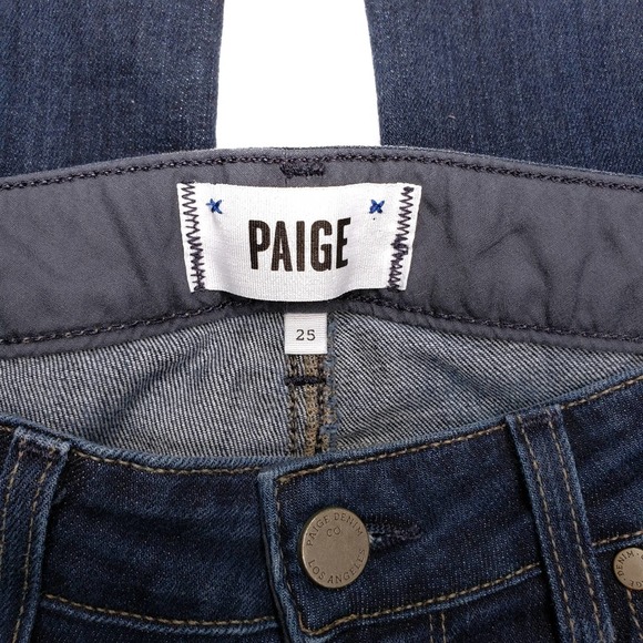 PAIGE Skyline Skinny Jeans in Trinity Wash - Picture 6 of 9
